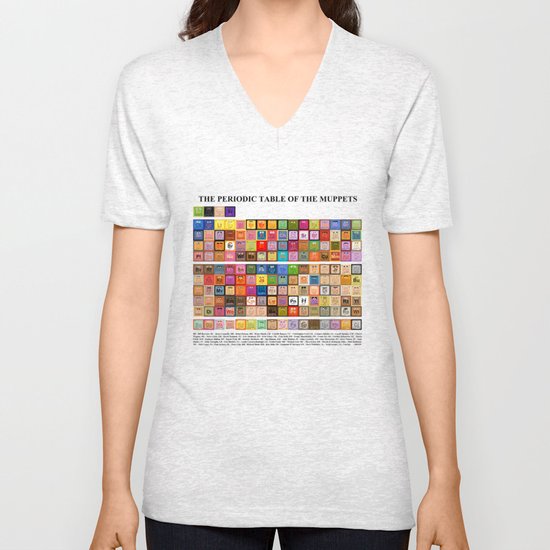 The Periodic Table of the Muppets Unisex V-Neck