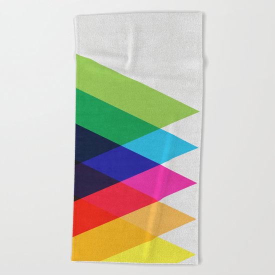 Abstract and minimalist pattern Beach Towel