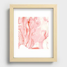 Ate icecream in a desert dream  Recessed Framed Print