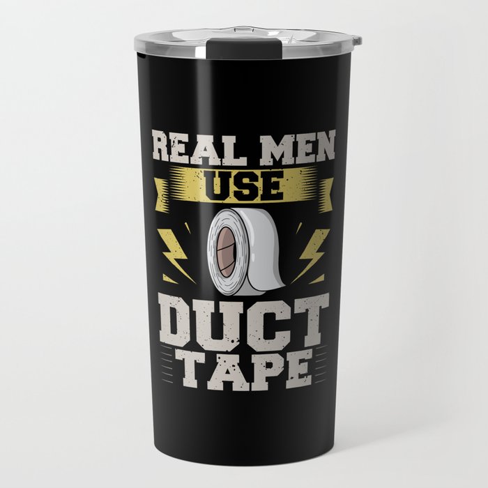 Duct Tape Roll Duck Taping Crafts Gaffa Tape Travel Mug