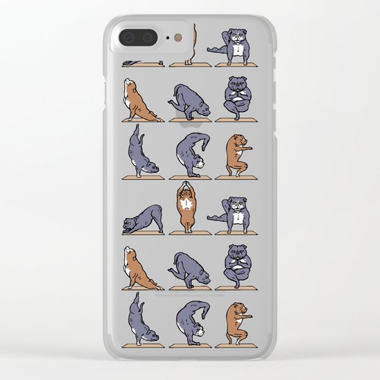 American Pit Bull Terrier Clear iPhone Case