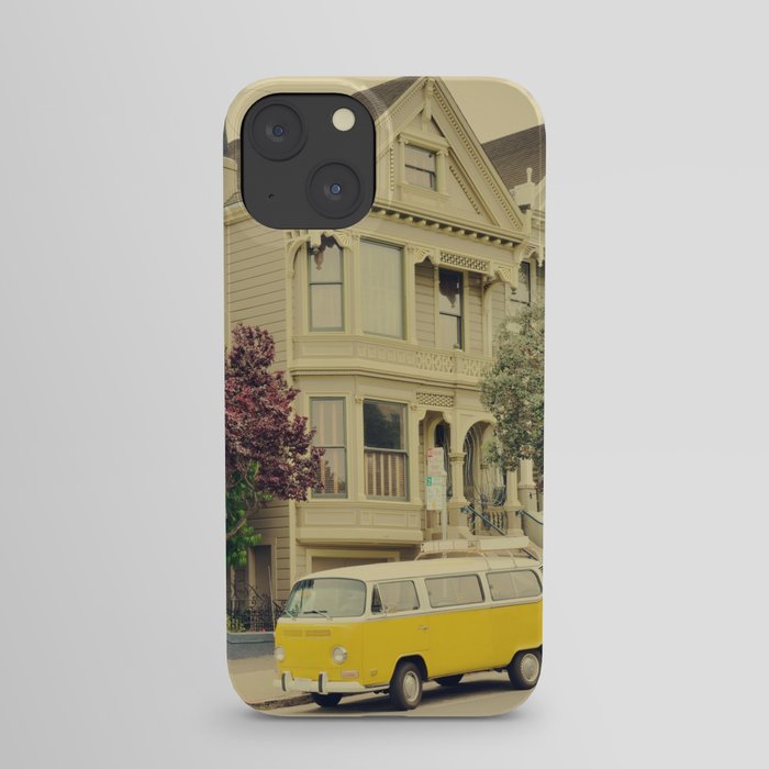 Vintage Yellow Van | San Francisco Wanderlust Travel Photography iPhone Case