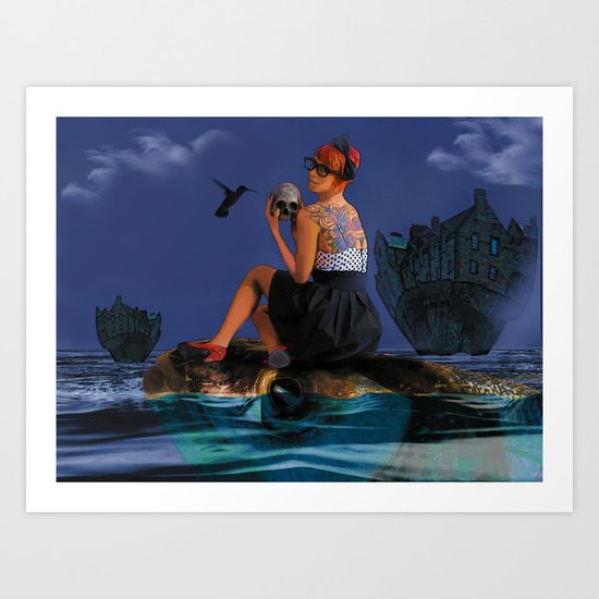 Commute Art Print