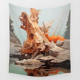 Maple Remains Wall Tapestry