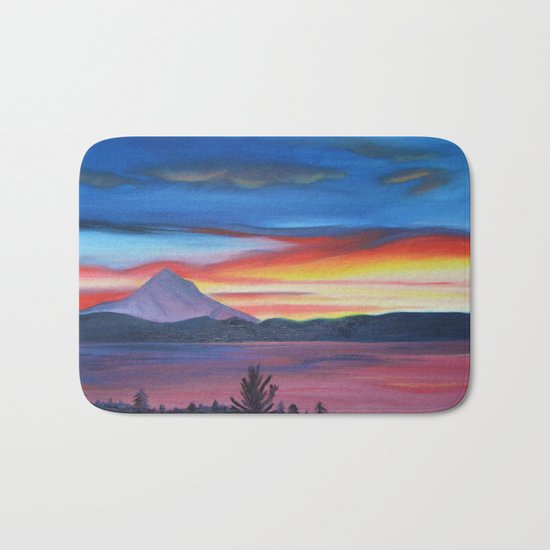 Our Side of The Mountain, Pacific Northwest Mountain Series Bath Mat