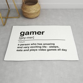 Gamer definition Rug