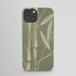 Bamboo - Olive iPhone Case