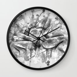 Colorful Climax b&w Wall Clock