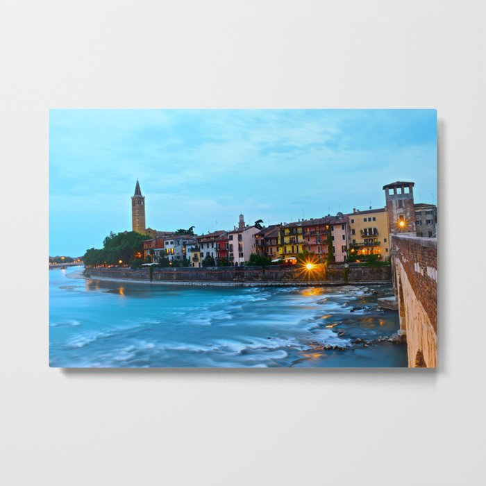 The Flow of Florence Metal Print