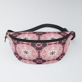 Pink Tiles, Cherry Blossoms Fanny Pack