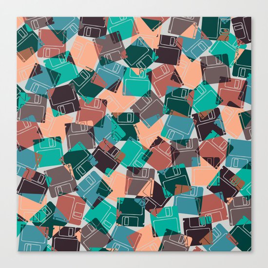 FLOPPY Canvas Print