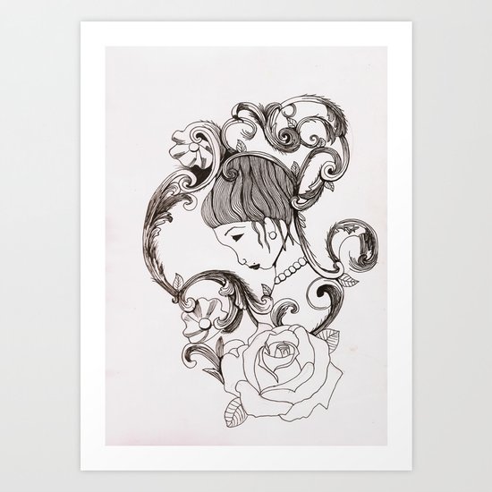 Mirror Art Print