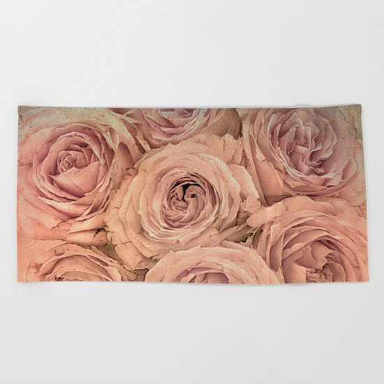 Romantic roses(14) Beach Towel