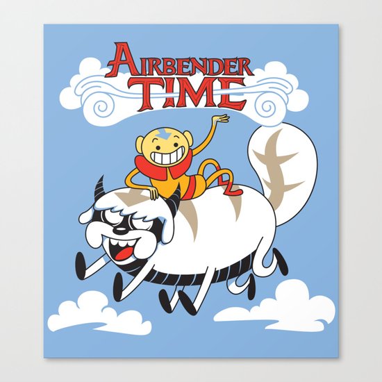 Airbender Time Canvas Print