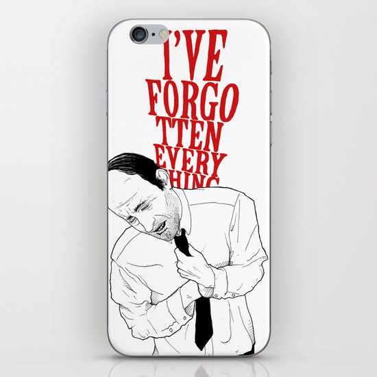 forgot II iPhone & iPod Skin