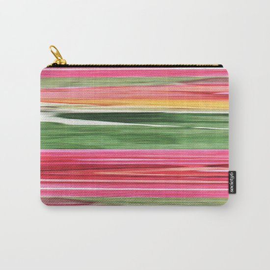 Abstract pattern . The red green . Carry-All Pouch