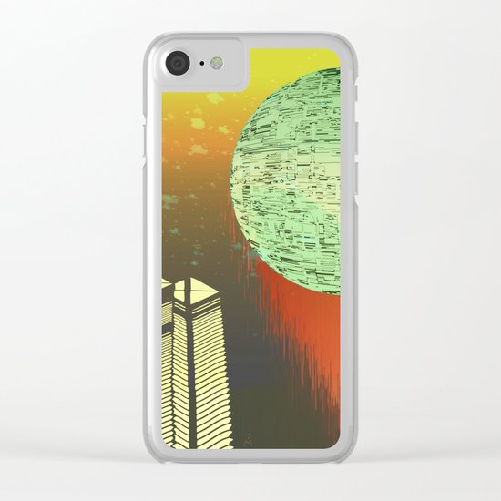 Planetary Moods 1B / 01-09-16 Clear iPhone Case