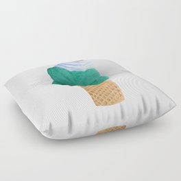 Ice Cream Cone Floor Pillow