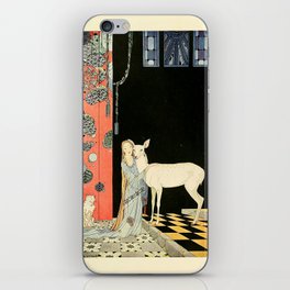Art by Virginia Frances Sterrett from "Old French Fairy Tales," 1920 iPhone Skin