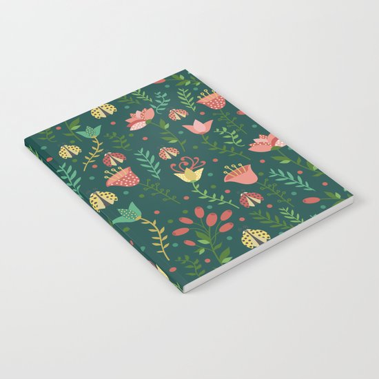 Floral pattern Notebook