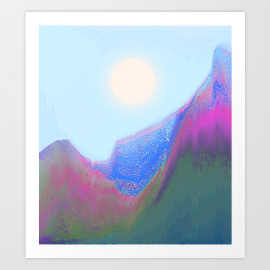 Bright Sun Art Print