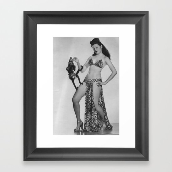 Iconic Images: Sally Lane & Fifi Framed Art Print