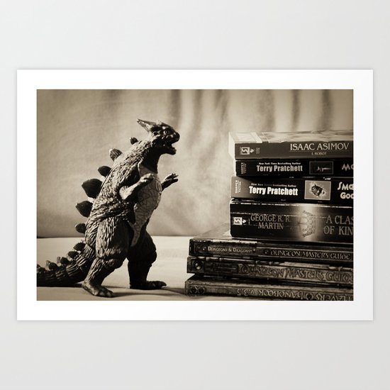 Nerdy Art Print