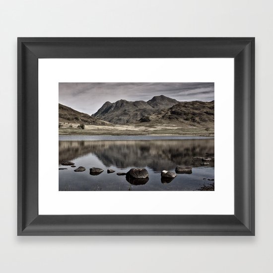 Early Morning at Blea Tarn Framed Art Print