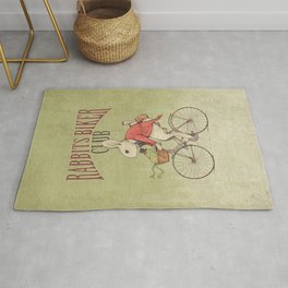 Rabbits Biker Club Area & Throw Rug