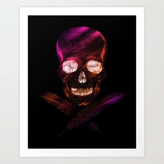 Dead Poet Art Print