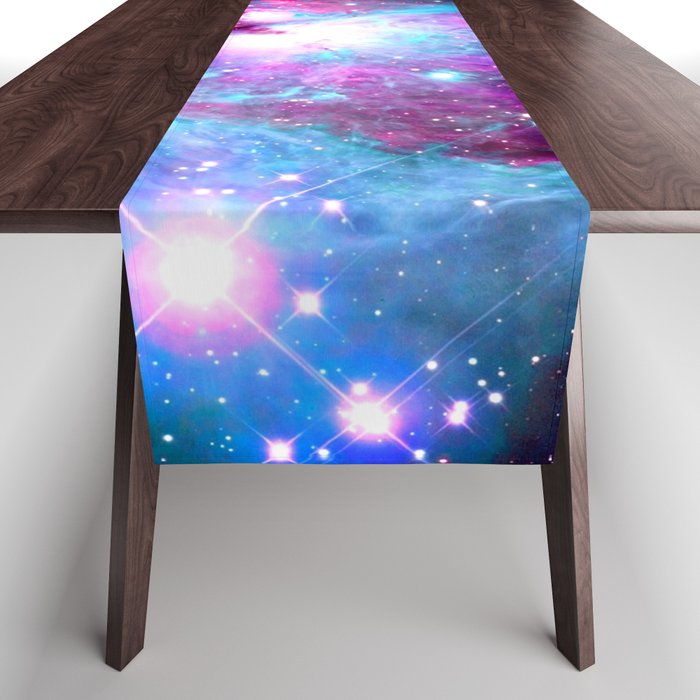 Orion Nebula Bright Unicorn Table Runner