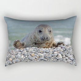 Gray seal - Kegelrobbe Rectangular Pillow