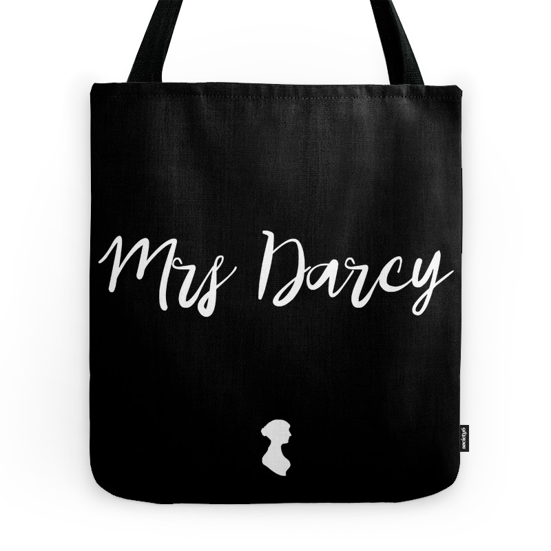 Mrs Darcy Tote Bag by brumiranda