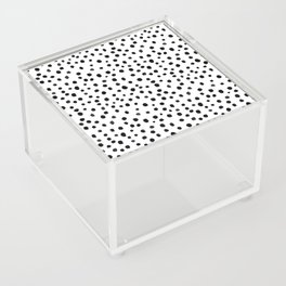 Modern Polka Dot Hand Painted Pattern Acrylic Box