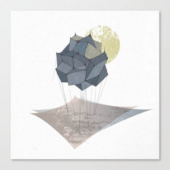 The Rock of Humanity Canvas Print