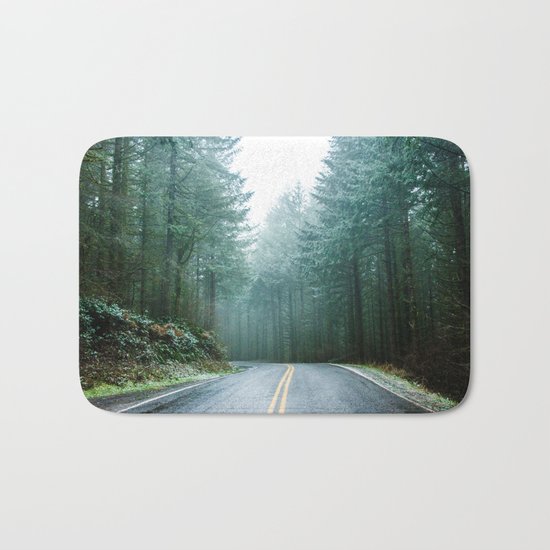 Forest Road Trip Bath Mat