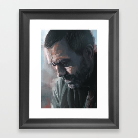 House MD Framed Art Print
