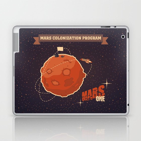 Mars colonization project Laptop & iPad Skin