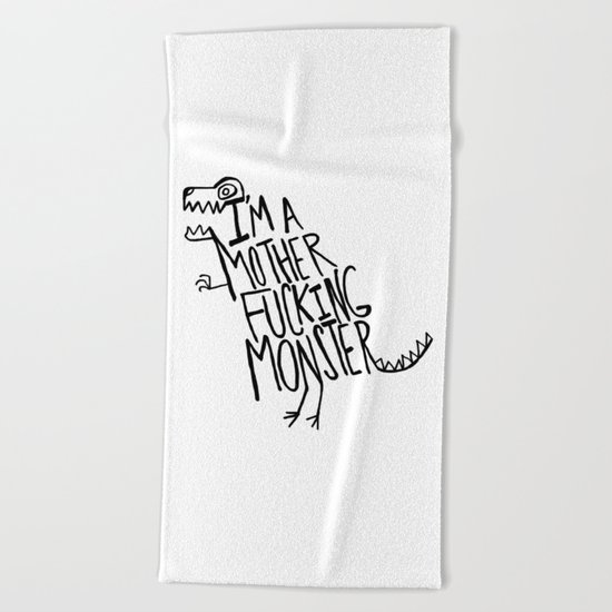 Monster Beach Towel