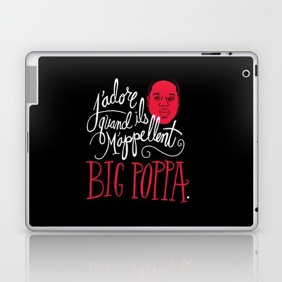 French Poppa Laptop & iPad Skin