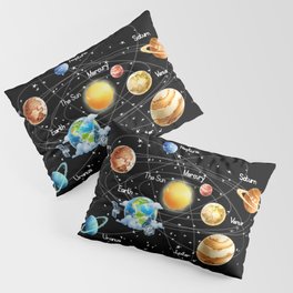 Solar System Pillow Sham
