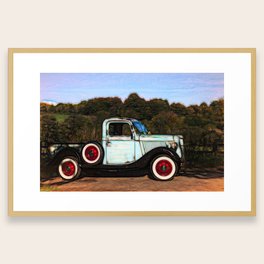 Classic Truck Framed Art Prints For Any Decor Style Society6