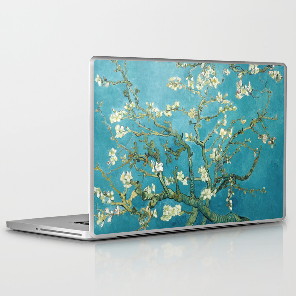 Almond Blossoms By Vincent Van Gogh Laptop Ipad Skin By