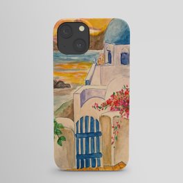 santorini breeze, october 2015 iPhone Case