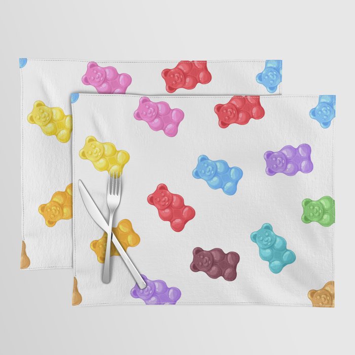 Gummy Bears Candy Placemat