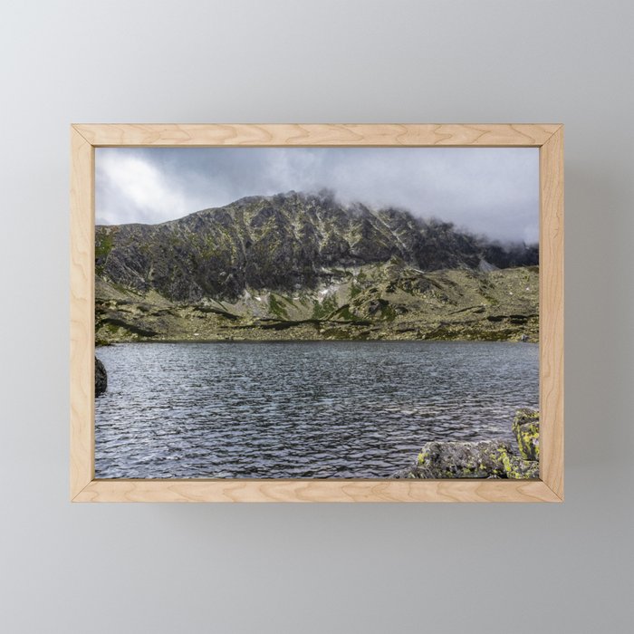 Batizovské pleso Framed Mini Art Print