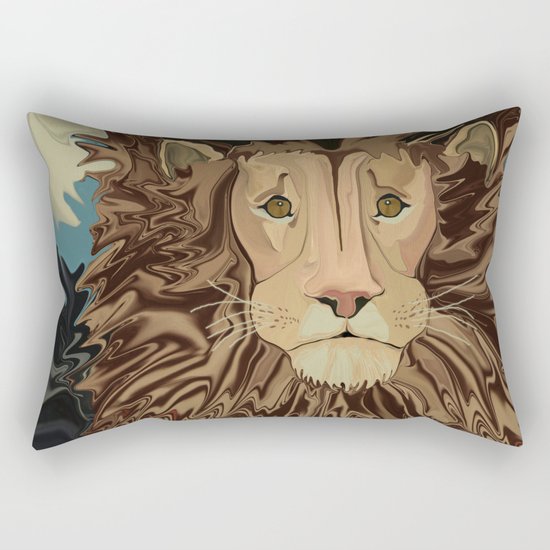 Andrew's Mane Story Rectangular Pillow