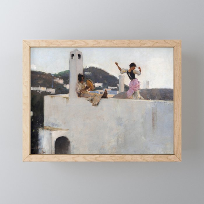 John Singer Sargent - Capri Framed Mini Art Print