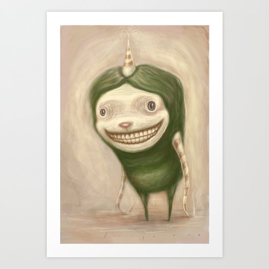 Smile No Matter What Art Print