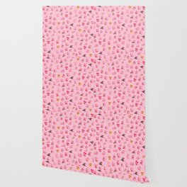 Rosa Pattern Wallpaper